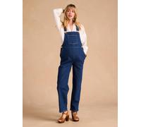 Salopette en jean de grossesse forme large denim brut 44
