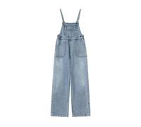 Salopette en jean sans manches pour filles avec pantalon de chasse (bleu, 13-14 ans)