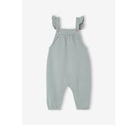 Salopette en molleton bébé vert sauge 9M(71CM)