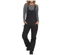 Salopette en Polaire pour Femme, Bretelles réglables, Pantalon de Ski Chaud pour l'hiver, Combinaison Cargo Ample en Polaire Combinaison de Ski Femmes Combinaison de Neige Chaude Vêtements Pas Cher