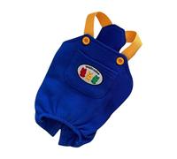 Salopette en polyester respirant pour chien et chat - Tenue confortable pour le printemps et l'automne - Pour petites races - Vêtements pour animaux de compagnie - Bretelles pour chiens et chats