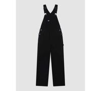 Dickies Loose Canvas Sleeveless Overall Noir L Femme