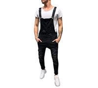 Salopette Homme Jean Pantalon Slim Habillé Jean Chic Et Elegant Amincissants Jeans Petit Pied Pantalon Coupe Droite Taille Haute Pantalons Français Habillé Pantalons Grande Taille Pants