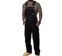 Salopette Homme Jean Salopette De Travail Homme Jogging Slim Fit Jean Overalls Denim Homme Grande Taille Combinaison Pantalon avec Bretelles Réglables et Homme Jean Mode Jumpsuit en Denim