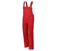 Salopette QUALITEX 270 en 5 couleurs, coton imperméable, taille 44-64, 90-110 - rouge - 94