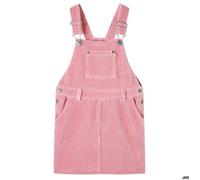 Salopette robe - vidaXL - Velours - Rose clair - 1,5 à 10 ans - Bretelles réglables 18-24 mois
