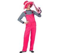 Salopette Rose Fluo - L FUNNY FASHION Rose G