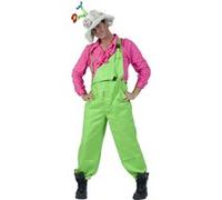 Salopette Vert Fluo - S FUNNY FASHION Vert G
