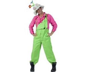 Salopette Vert Fluo - XL FUNNY FASHION Vert fluo G
