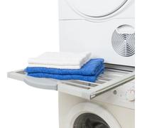 Salora SKDR300W - Cadre de montage intermédiaire pour lave-linge et sèche-linge - Cadre de connexion - Universel