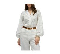 Salsa - Broderie Anglaise Blouse - Femme - Blouses et Chemises - Blanc - Taille: 38 FR