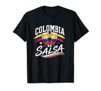 Salsa Colombiana Musica Drapeau Colombie Pride Parcero T-Shirt