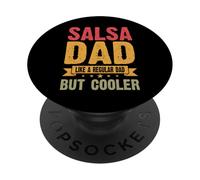 Salsa Dad Ressemble à Un père Normal mais Plus Cool PopSockets PopGrip Adhésif
