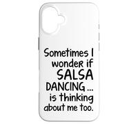 Salsa Dancing For Latin Dancers Funny Dance Matching Gear Coque pour iPhone 16 Plus