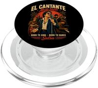 Salsa El Cantante Mode Musique de Danse Latine rétro PopSockets PopGrip pour MagSafe
