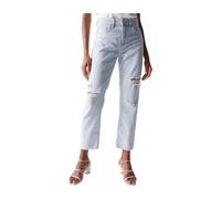 Salsa Jeans True Cropped Slim Fit Jeans Bleu 26 / 28 Femme