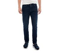 Salsa Jean Slender coupe slim Carrot avec fil de couleur contrastée. - Bleu - 29W x 32L