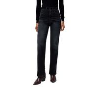 Salsa Jeans Faith Push In Straight Fit Jeans Noir 29 / 32 Femme