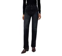 Jeans straight femme Salsa Jeans Faith Noir 28x32