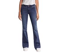 Jean Flare Salsa Jeans Wonder Push Up en Denim foncé - Femme - Bleu 40/32