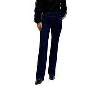 Jeans Bootcut secret silhouette femme Salsa Jeans push in Bleu 33x32