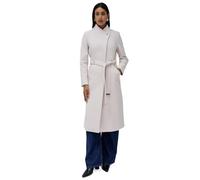 Salsa Jeans Manteau long en tissu 21008881 pour femme avec ceinture (FR/ES, lettres, S, régulier, écru), ecru, S