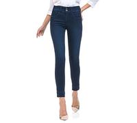 Salsa - Jeans Secret Push in Capri avec détail Swarovski - Femme - Bleu