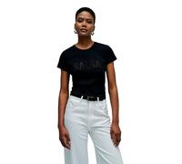 T-shirt avec logo femme Salsa Jeans Noir M