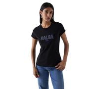 Salsa Jeans T-shirt à Manches Courtes Institutional Beaded Branding