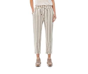 Salsa June Pantalon en lin à rayures - - S