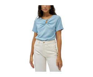 Salsa - Lightdenim Blouse - Femme - Blouses et Chemises - Bleu - Taille: 38 FR