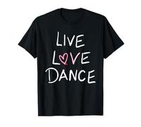 Salsa Mignonne pour Femme - Live Love Dance T-Shirt