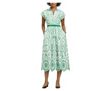 Salsa - Robe chemise midi - Femme - Robes - Vert - Taille: 36 FR