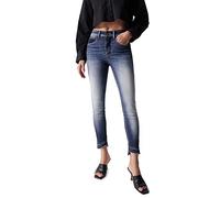 Salsa Jeans Secret Glamour Push In Cropped Premium Jeans Bleu 31 / 30 Femme