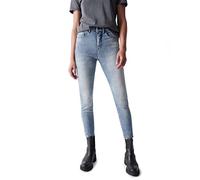 Salsa Secret Glamour Washed Denim Jeans, Bleu, 38 Femme