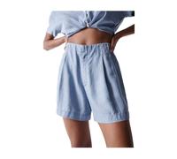 Salsa Jeans Tencel Shorts Bleu S Femme