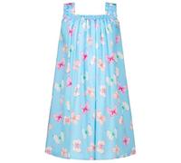 SALT AND PEPPER Girls Summer Dress Butterflies Robe décontractée, Bleu Topaze, 122 Mixte Enfant