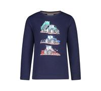 SALT AND PEPPER Langarmshirt Mit Traktor Print Für Jungen Tricot, Véritable Marine, 116-122 Garçon