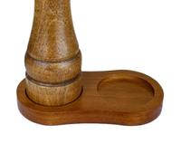 Salt and Pepper Tray - Double-Grid Pepper Mill Holder | Heat-Resistant Storage Tray for Kitchen Counter, Grinder Rest, Seasoning Bottles, Spiced Organizer, Cooking Accessories, Reliable & Practical