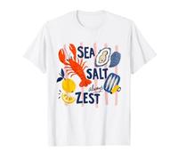 Salt de mer Always Zest Coastal Seafood Agrumes T-Shirt