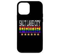 Salt Lake City Pride Drapeau Arc-en-Ciel Gay Lesbienne Queer LGBT Coque pour iPhone 12 Mini