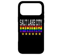 Salt Lake City Pride Drapeau Arc-en-Ciel Gay Lesbienne Queer LGBT Coque pour iPhone 17 Pro Max