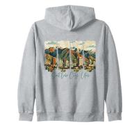 Salt Lake City, Utah Vintage Pride Sweat à Capuche