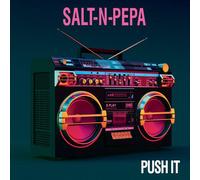 Salt-N-Pepa – Push It – Vinyle coloré Édition limitée (bleu/rose/blanc)