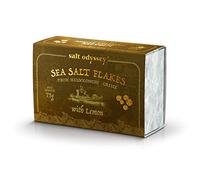 Salt Odyssey Flocons de Sel de Mer au Citron 75 g, Set de 2