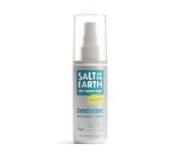 Natural Deodorant Spray by Salt of the Earth, Unscented, Fragrance Free - Vegan, Long Lasting Protection, Leaping Bunny Approved, Made in the UK - 100ml