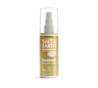 Salt of the Earth - Déodorant naturel rechargeable en spray - Ingrédients d'origine 100% naturelle - Végétalien, protection longue durée - Convient pour les femmes, les hommes et les enfants - 100 ml