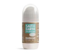 Natural Deodorant Roll On by Salt of the Earth, Ginger & Jasmine - Vegan, Long Lasting Protection, Leaping Bunny Approved, Made in the UK - 75ml
