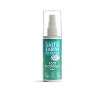 Salt of the Earth Natural Foot Deodorant Spray with Cooling Menthol (100ml)