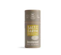 Salt Of the Earth No Plastic Stick Déodorant naturel Ambre & Bois de santal Recharge Sans aluminium Végétalien Protection longue durée Approuvé Leaping Bunny Fabriqué au Royaume-Uni 75 g